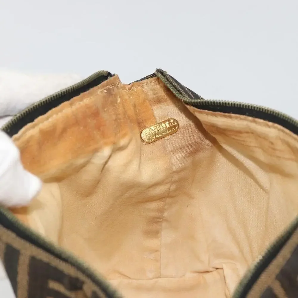 Fendi Zucca Pouch Black